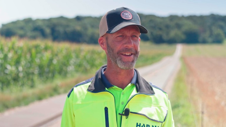 Portrait photo of Bernd Haberl, Foreman at HABAU Hoch- und Tiefbaugesellschaft