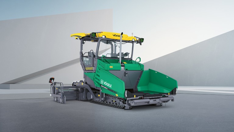 An image of the new SUPER 1800-5(i) paver in a studio environment.