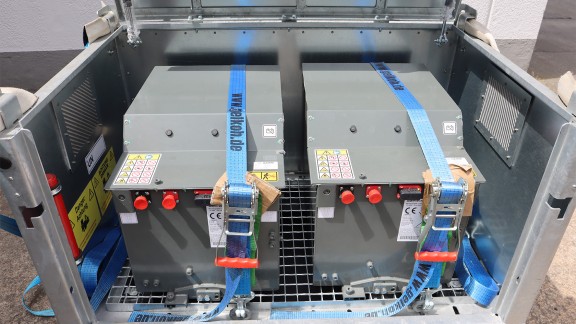 Batteries are stored in LiBa boxes