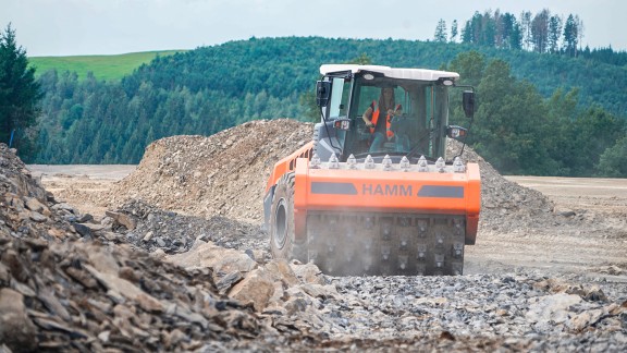 Şantiye kullanımında HC 250i VC