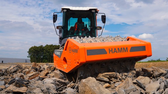 Şantiye kullanımında HC 250i VC