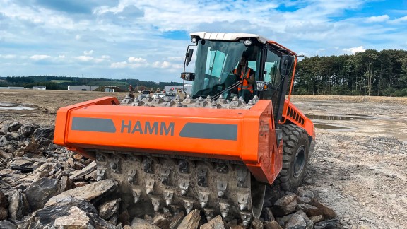 Şantiye kullanımında HC 250i VC