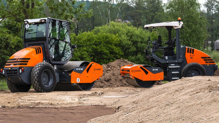 New small compactors: HC CompactLine from Hamm