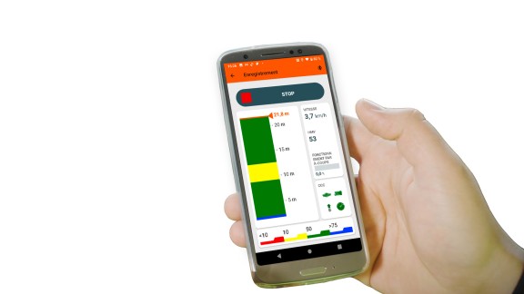 Smart Doc enregistre les données dès que le compactage se fait avec vibration ou oscillation.