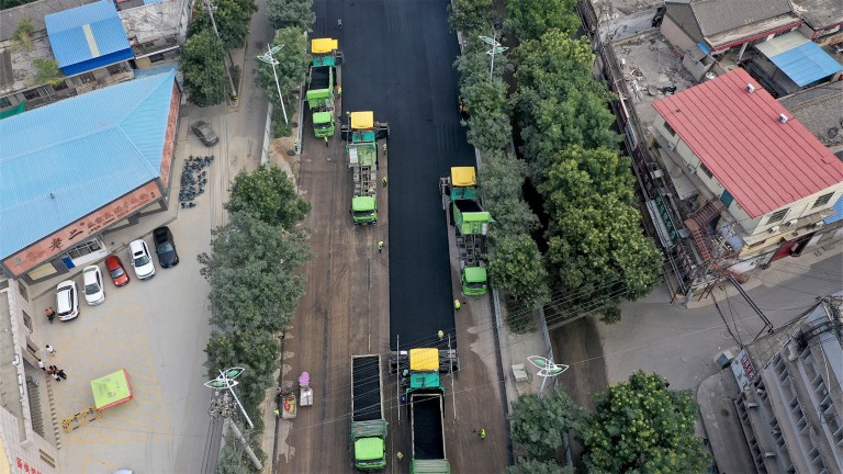 Renovating the Shenghui South Road