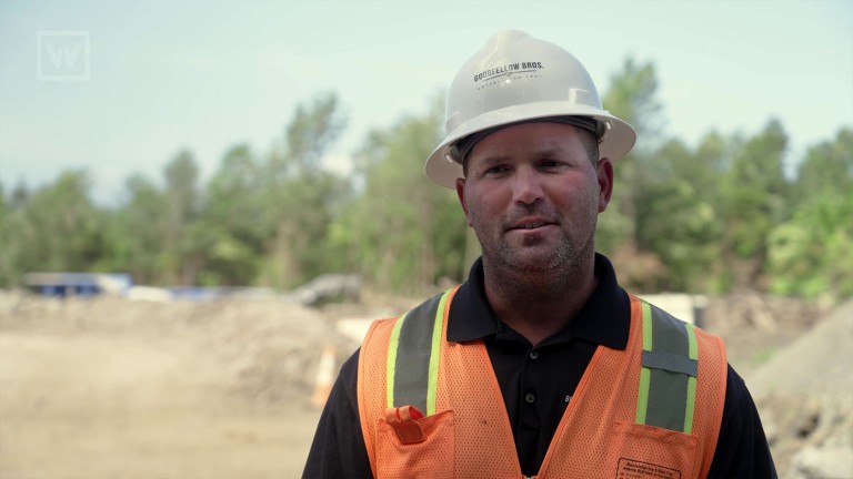 Portrait photo of Bully Fergerstrom, machine operator, Goodfellow Bros.