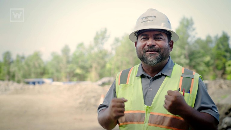 Portrait photo of Chris Pulgados, machine operator at Goodfellow Bros.