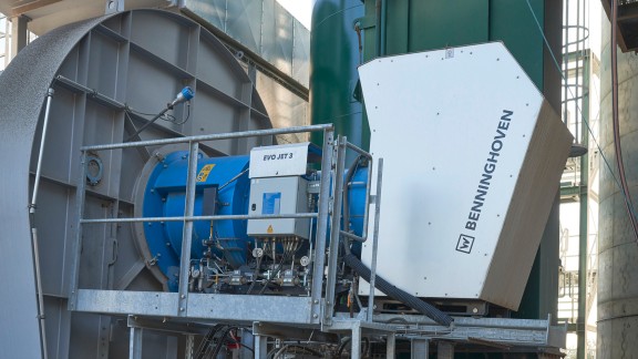 View of EVO JET 3 from outside.