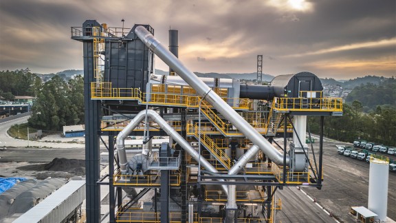 View of the RPP 4000 HG with hot gas generator technology