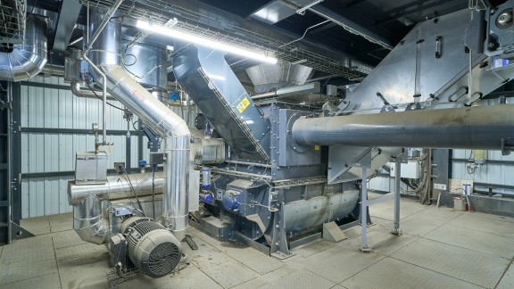 A look inside the plant - spacious by design