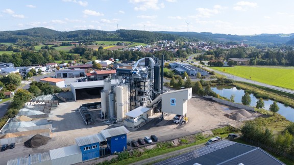 Drone view of the RPP 3000 Plus with PV system
