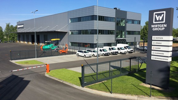 Geschäftsgebäude von Wirtgen Lietuva UAB.