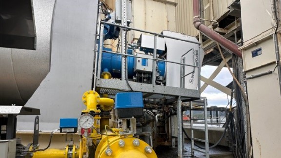 A view of the new MULTI JET burner control